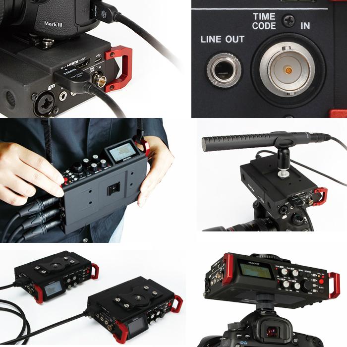 TASCAM カメラ用リニアPCMレコーダー DR-701D : ティアックストア