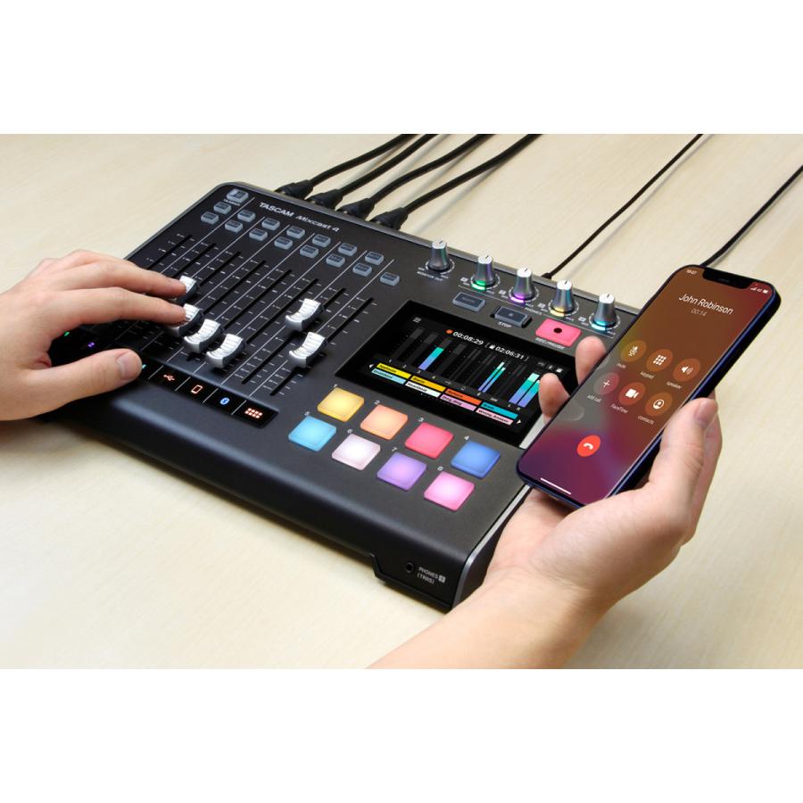 TASCAM(タスカム) Mixcast 4 ポッドキャスト制作/USBオーディオ 