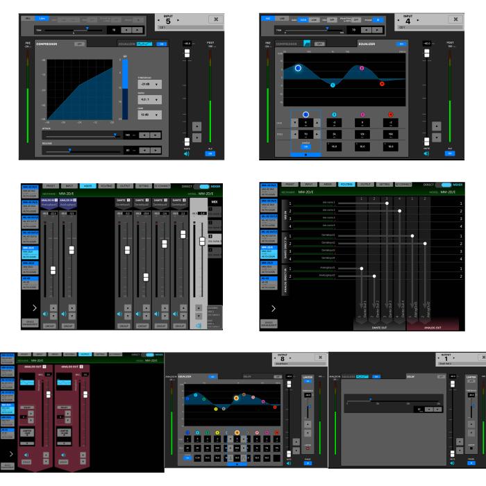 TASCAM DSPミキサー内蔵2マイク/ライン入出力Danteコンバーター MM-2D