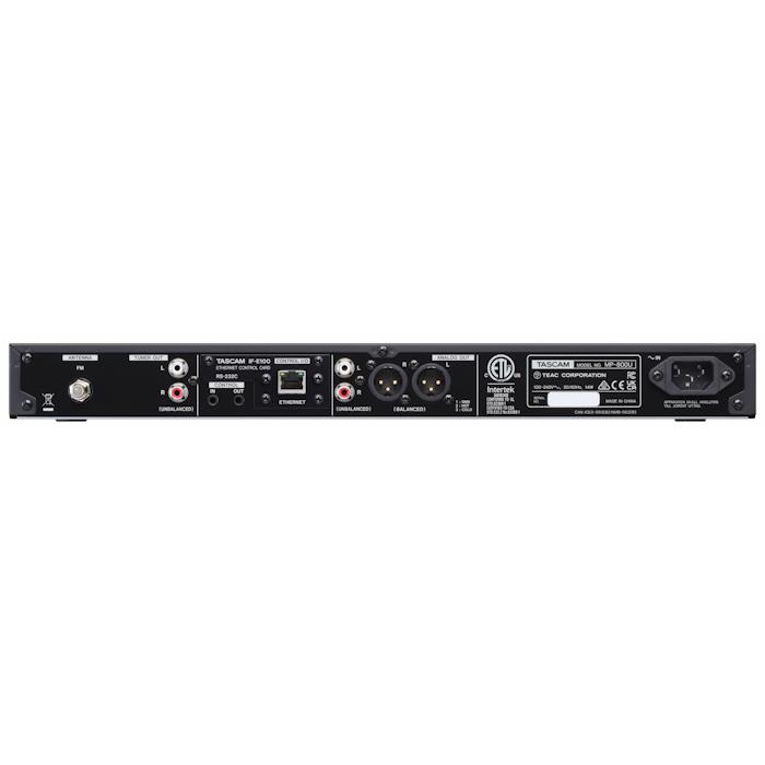 TASCAM MP-800U SD/USB DAC/FMチューナー搭載プレーヤー MP-800U | USB DAC/FMチューナー搭載SD/USBプレーヤー | オプション