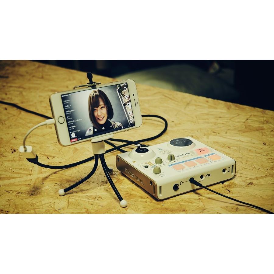 TASCAM(タスカム) MiNiSTUDIO PERSONAL US-32W 白 高音質 ボイスエフェクト リバーブ 効果音再生 Youtube｜teacstore｜04