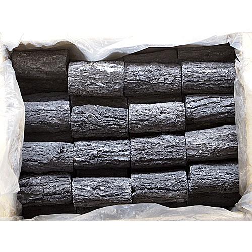 茶道具/単品炭） 国産椚（くぬぎ） 風炉用 丸ギッチョ炭 小箱入り : お