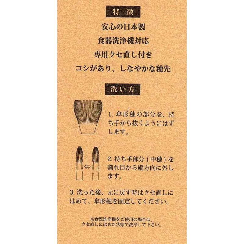 茶道具 茶筅 樹脂製 茶筌 煤竹色 クセ直しセット 食洗器対応 日本製