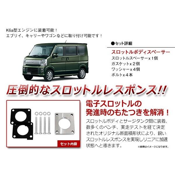 メール便!スズキ アルト HA23 スロットル ボディースペーサー 12mm ボルト付 スロットルスペーサー ロングボルト ガスケット 4本付 :t0000000824:teal-shopping - 通販 - Yahoo!ショッピング メール便!スズキ アルト HA23 スロットル ボディースペーサー 12mm ボルト付 スロットルスペーサー ロングボルト ガスケット 4本付 :t0000000824:teal-shopping - 通販 - Yahoo!ショッピング
