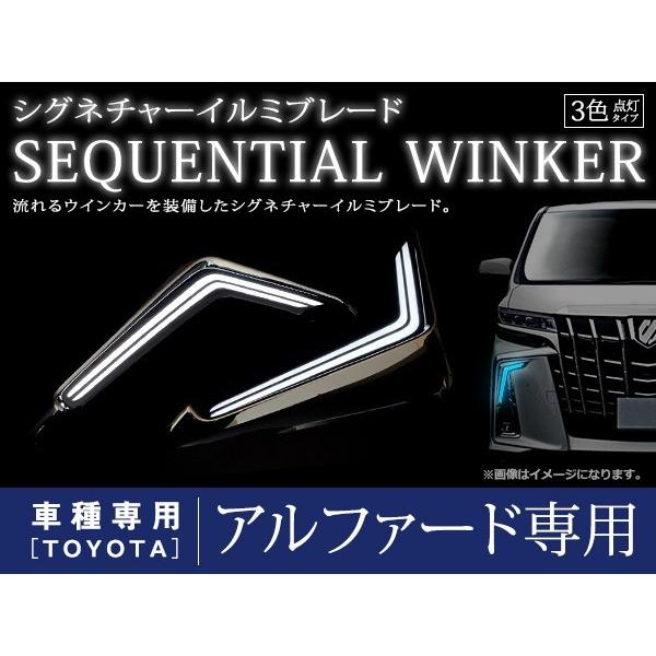 アルファード 30系後期 エアロボディ用 モデリスタ風 シグネチャー