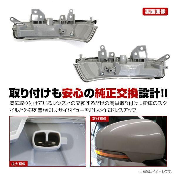 【新品未使用】ラクティス bB シエンタ サイドターンシグナルランプ 右側 R ラクティス NCP/NSP120系 H22/11〜 純正交換タイプ ドアミラー