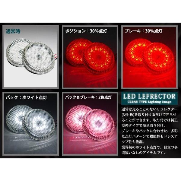 C25系セレナ 高輝度高輝度96LEDリフレクター クリア バック連動 : teal