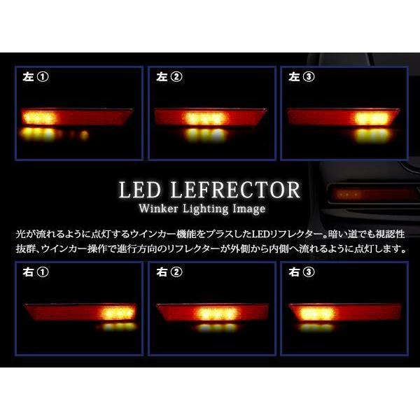 流れるウインカー付 JHM1/HM2 バモス 後期 LEDリフレクター