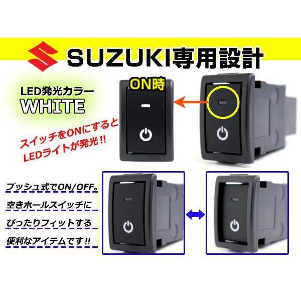 ON/OFF ポジションランプ スイッチ LED スイッチホール パネル ラパン