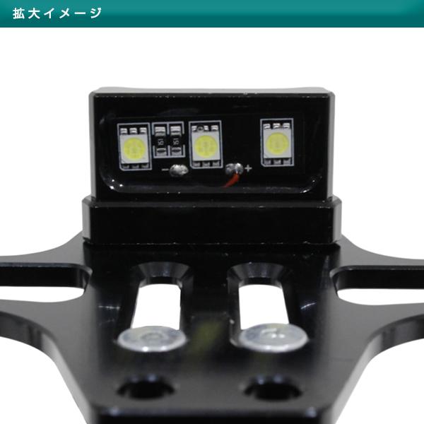 Ninja ZX-11 ZX-12R ZX-14 ZR-7S ZX-10 黒 可変 フェンダーレス