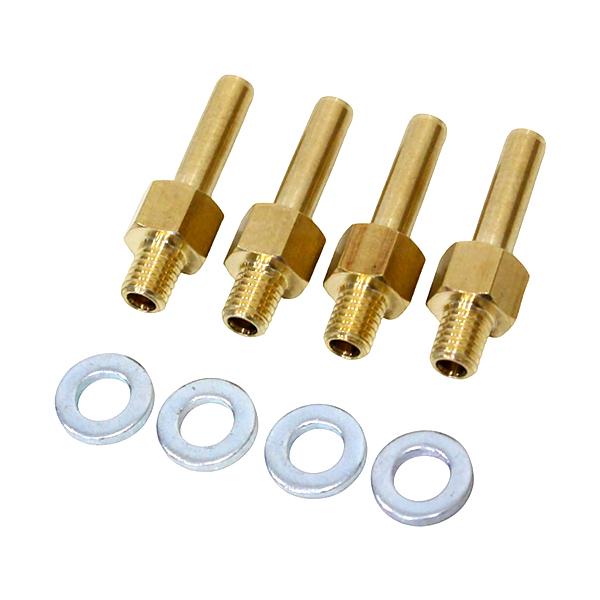 FCR/CR キャブレター 負圧 取り出し ニップル 4個 対応ホース内径φ3.5