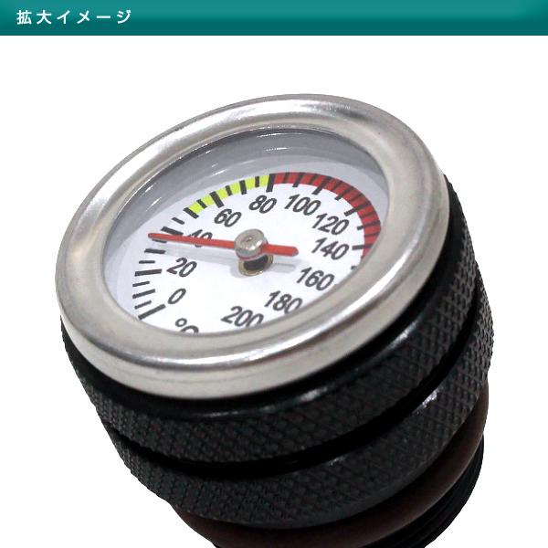 汎用 オイルテンプメーター 銀 油圧計 M30 P1.5 GS400 GSX250E GSX400E