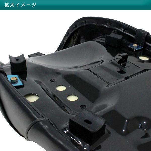 新品社外 カワサキ Z400FX Z400J Z550FX Z500FX シート ブラック