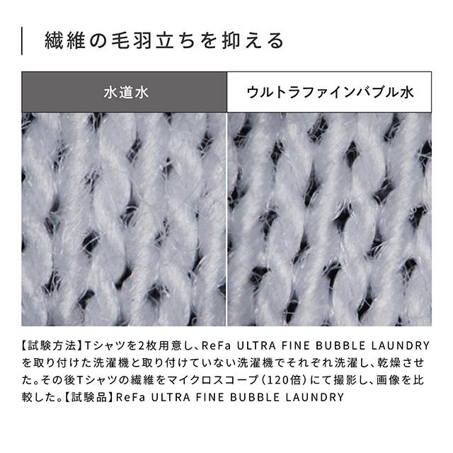 【正規取扱店】リファウルトラファインバブル ランドリー ReFa ULTRA FINE BUBBLE LAUNDRY 洗濯機 汚れ シミ 黄ばみ におい対策  新生活 RS-CK-00Aの画像