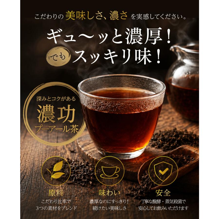 TeaLife（ティーライフ） プーアール茶 プーアル茶 濃功プーアール茶