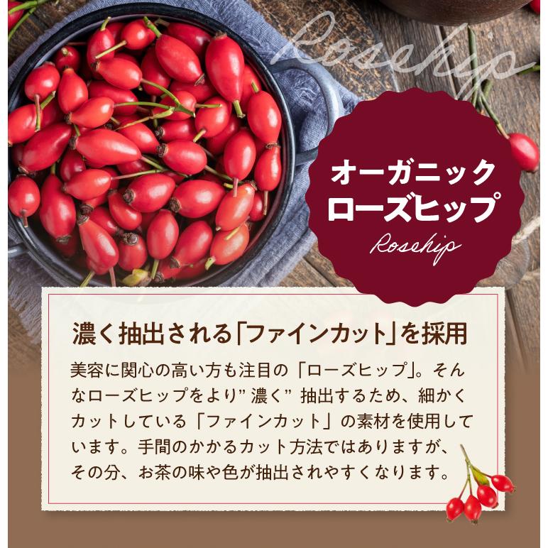 TeaLife（ティーライフ） まとめ買い ローズヒップティー 有機