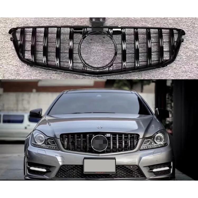 パナメリカーナグリル・ブラック W204、S204 パナメリカーナタイプグリル！ブラック！前期後期取付可能