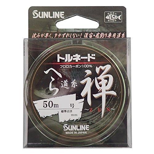 再入荷 サンライン Sunline フロロカーボンライン トルネードへら道糸 禅 50m 1 5号 アースグリーン Pmajk Gov Pk
