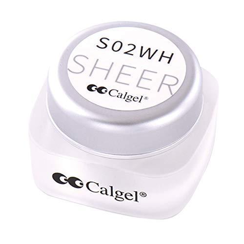 送料無料 Calgel カルジェル Calgel プラス Cgs02wh 2 5g シアーホワイト ジェルネイル お気にいる Turningheadskennel Com