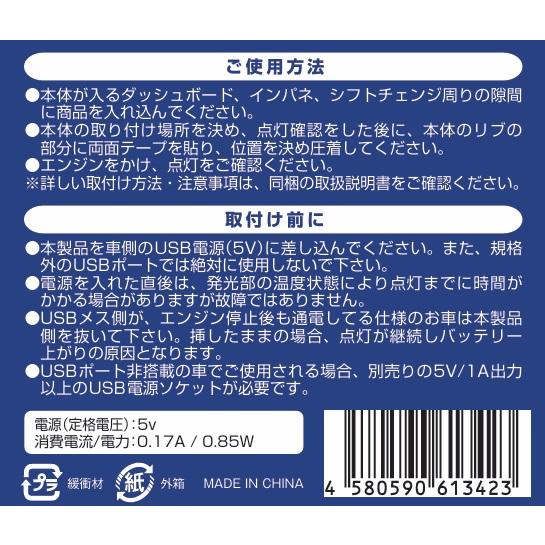 アセントワールド CWZ-206 ELチューブライト アンビエントライト 3M