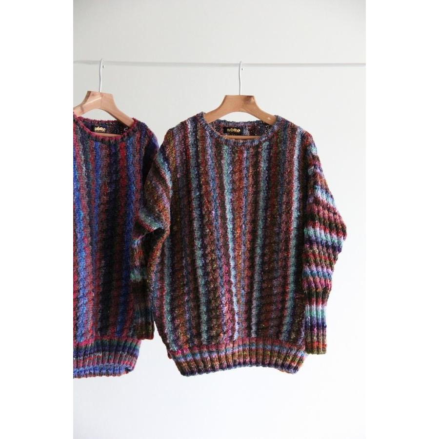 編み針セット 野呂英作の毛糸 琴で編むシンプルな縦のラインの模様編みセーター 手編みキット 編み図 Akikit0236set 毛糸専門店 手編みオーエン屋 通販 Yahoo ショッピング