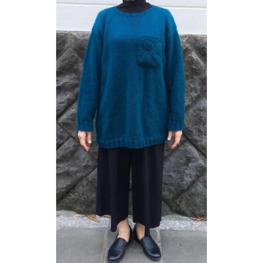 ●編み針セット● アンゴラゴールドで編むビッグセーター 手編みキット 無料編み図 編みものキット 毛糸｜teamiohenya｜04