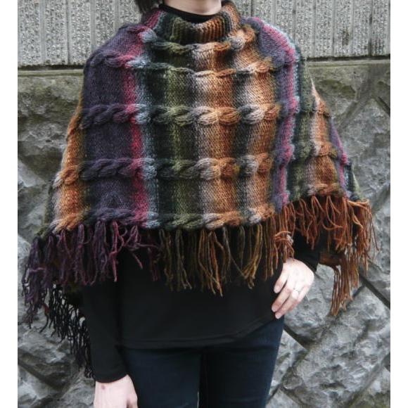 野呂英作 野呂英作の毛糸・くれよんで編む着こなし自在の大判ショール