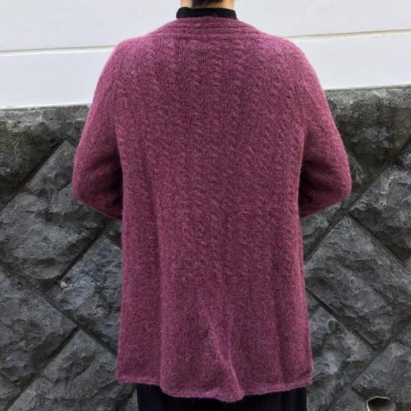 RichMore 驚きの軽さのアルパカレジェーロで編むロングカーディガン