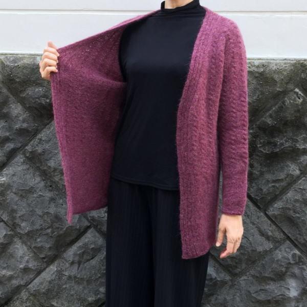 RichMore 驚きの軽さのアルパカレジェーロで編むロングカーディガン