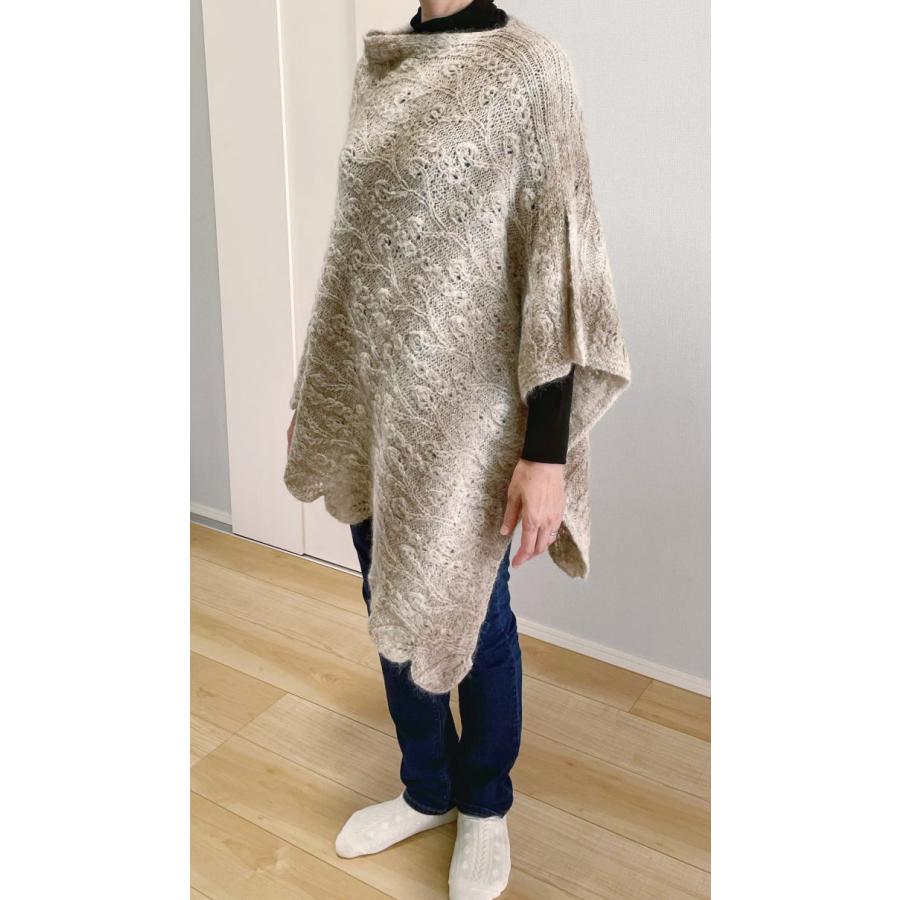 RichMore 毛糸 アルパカレジェーログラデーションで編むコートのような