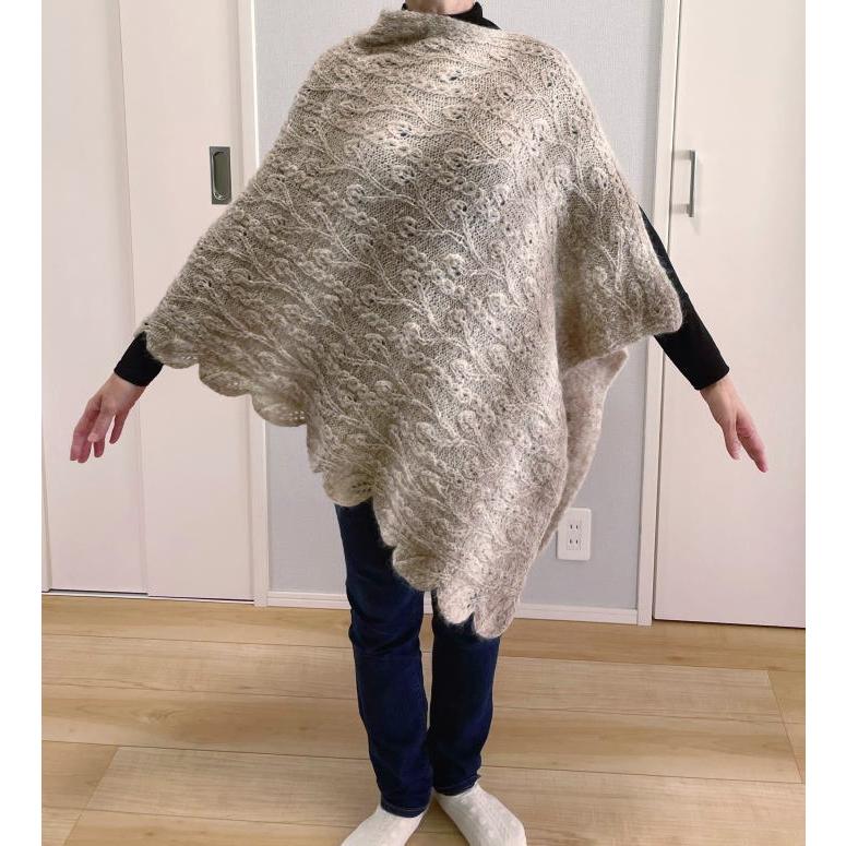 RichMore 毛糸 アルパカレジェーログラデーションで編むコートのような