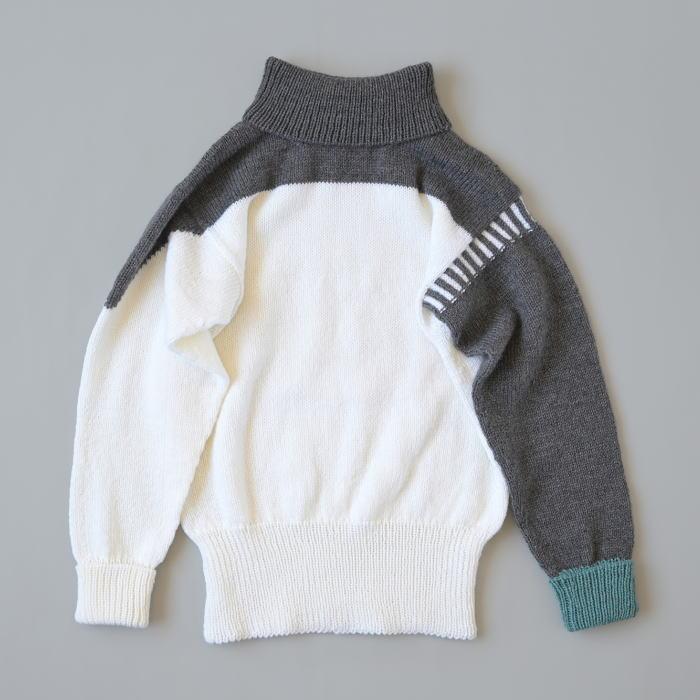 Nagi’ｓKnitsさんデザイン！ 毛糸 アメリーで編むライドオンセーター セット ユニセックス 編み物キット 男女兼用の画像