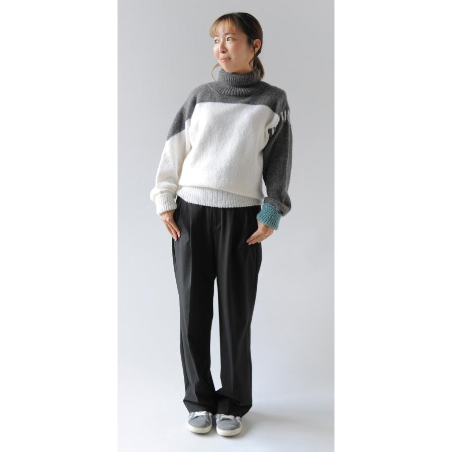 Nagi’ｓKnitsさんデザイン！ 毛糸 アメリーで編むライドオンセーター セット ユニセックス 編み物キット 男女兼用の画像