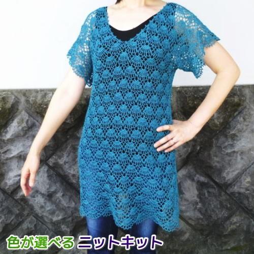 最先端 編み針セット モロッコで編むロングチュニック 手編みキット エクトリー 編み図 残りわずか Www Sei Ba Gov Br