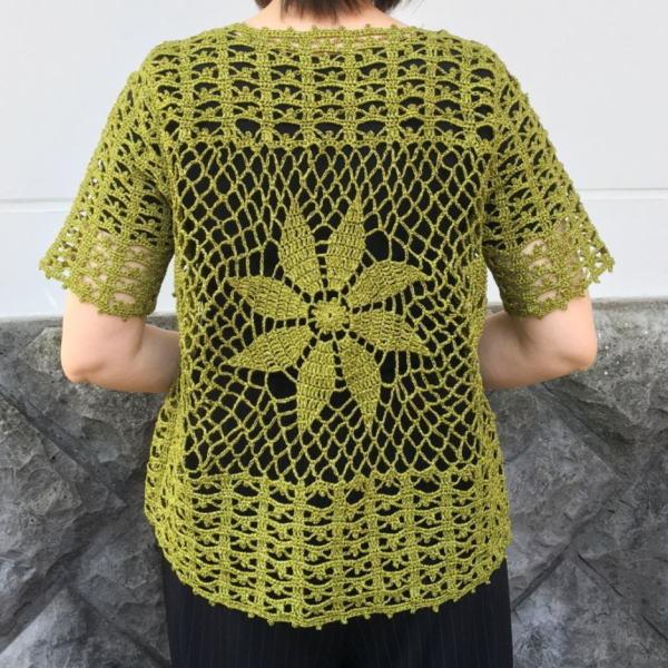 人気が高い ニキータで編むお花のモチーフが素敵なプルオーバー 手編みキット エクトリー 無料編み図 編みものキット 毛糸 売れ筋 Www Sei Ba Gov Br