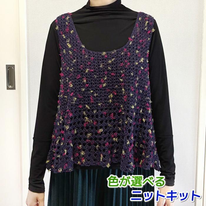 RichMore ○編み針セット 夏糸 ベスト かぎ針編み 無料編み図 ウォー