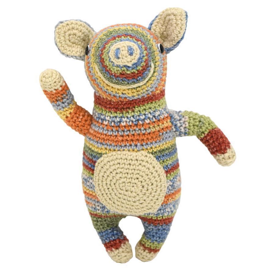 武田浩子さんデザイン！ナイフメーラで編むぶたのブリジット