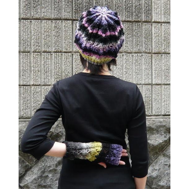 野呂英作 毛糸 野呂英作のくれよんで編む透かし模様編みの帽子 セット