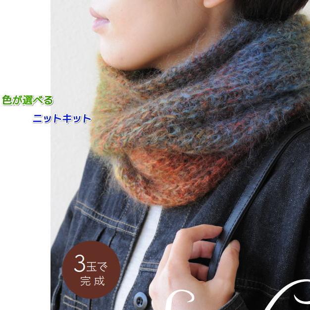 RichMore 毛糸 エクセレントモヘアカウント10グラデーションで編む