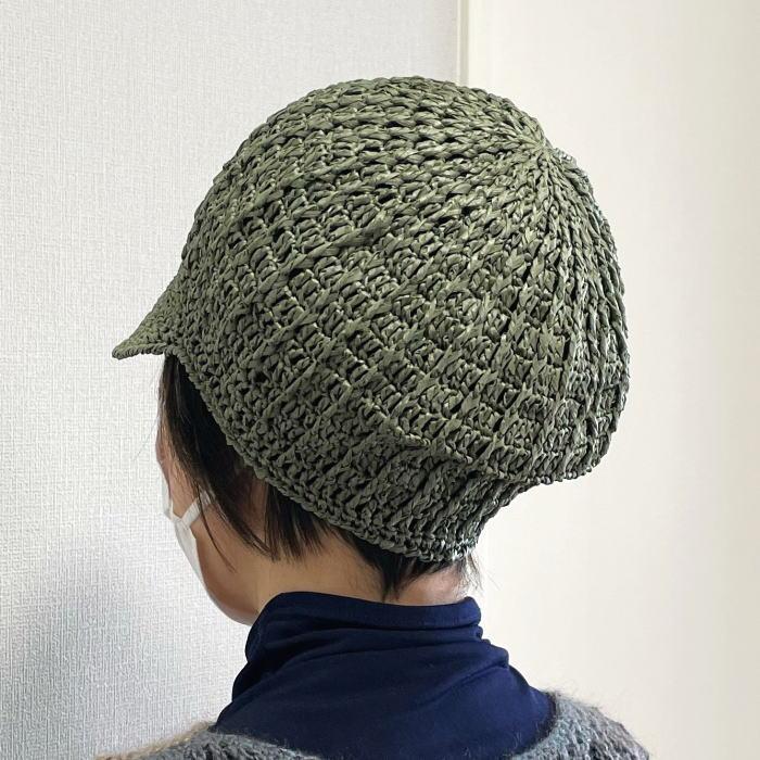 ダイヤモンド毛糸 ○編み針セット ニーノで編むかるーいキャスケット