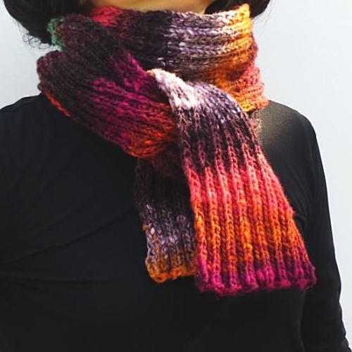 野呂英作 毛糸 野呂英作のくれよんで編む簡単マフラー セット ウール