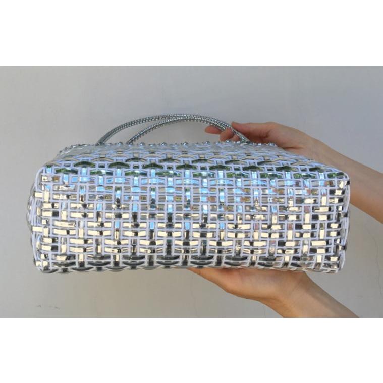 メルヘンアート ラ メルヘンテープで作るネットを使ったシンプルバッグ