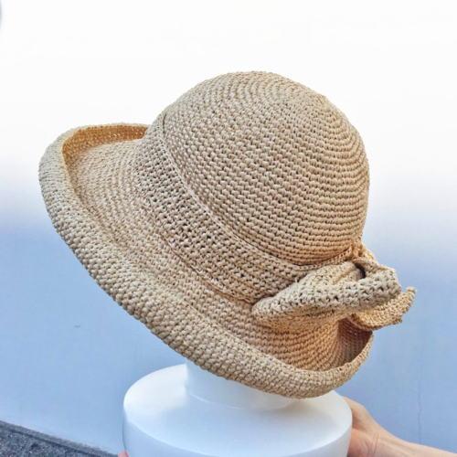 ●編み針セット● エコアンダリヤで編む大きなリボンが可愛い帽子 手編みキット ハマナカ 編み図｜teamiohenya｜06