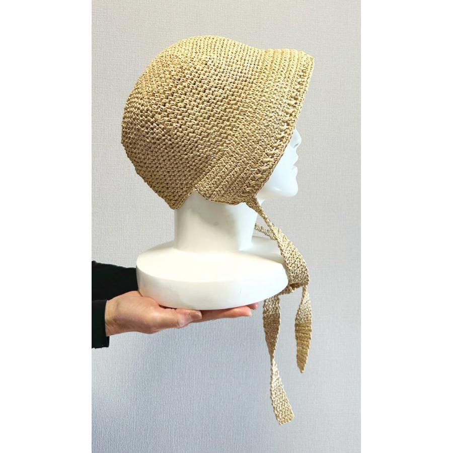ハマナカ 編みもの キット 帽子 夏糸 エコアンダリヤで編むボンネット