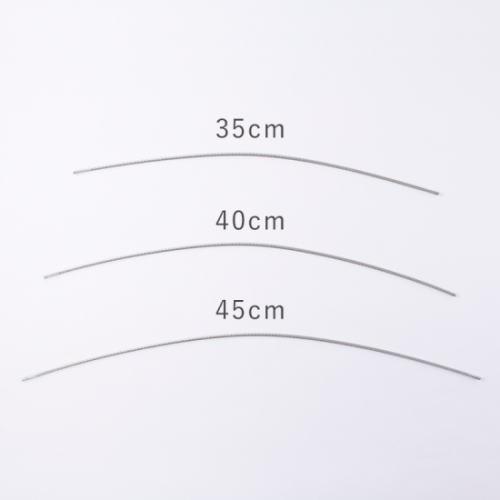 メルヘンアート ラメルヘンワイヤーロープ持ち手（2本入り） 45cm