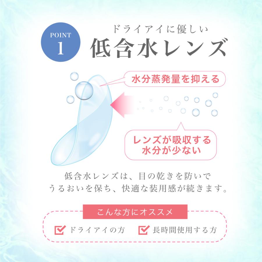 【UVカット機能付】コンタクト 2week LINE登録でクーポン ソフトコンタクト 最安値に挑戦! 1箱6枚 TeAmo CLEAR 送料無料 コンタクトレンズ ティアモ tiamo｜teamo｜05