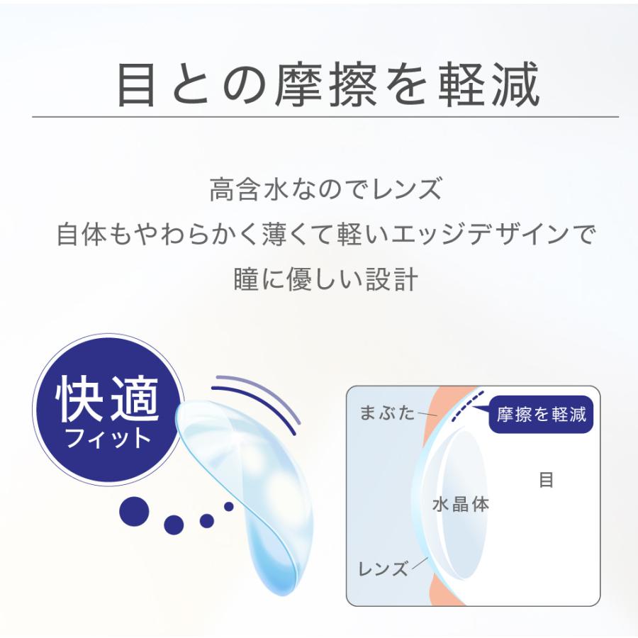 【ブルーライトカット率UP！】 ブルーライトカット ワンデー コンタクト 2箱 1箱30枚 ソフトコンタクト 高含水 TeAmo CLEAR 1DAY BLUE LIGHT BARRIER UVカット | TeAmo | 09