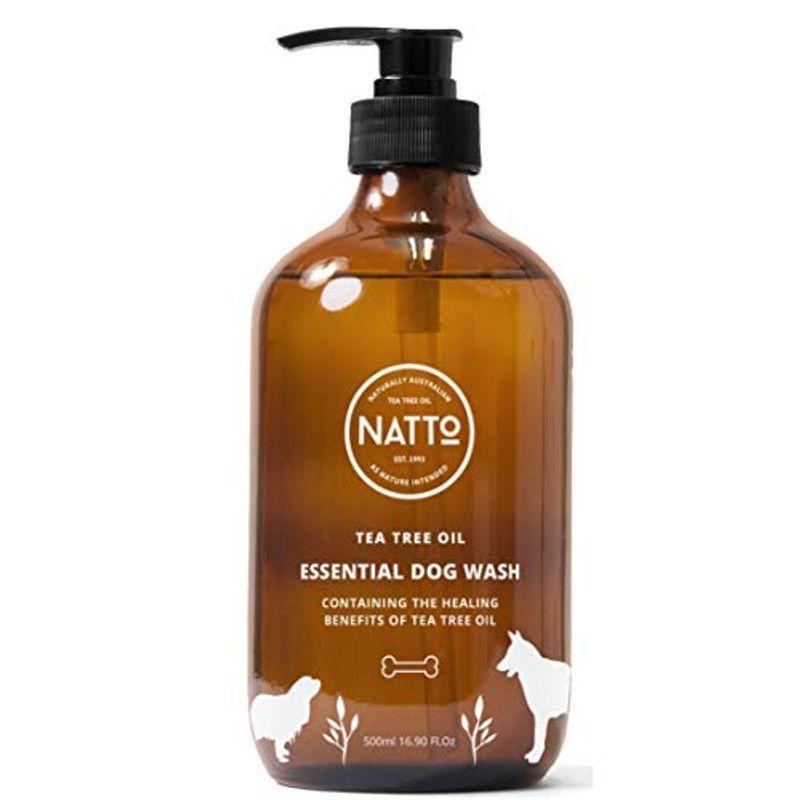 Natto オーガニックティーツリー シャンプー 全犬種用 500ml リンスイン 低刺激 最大80 Offクーポン