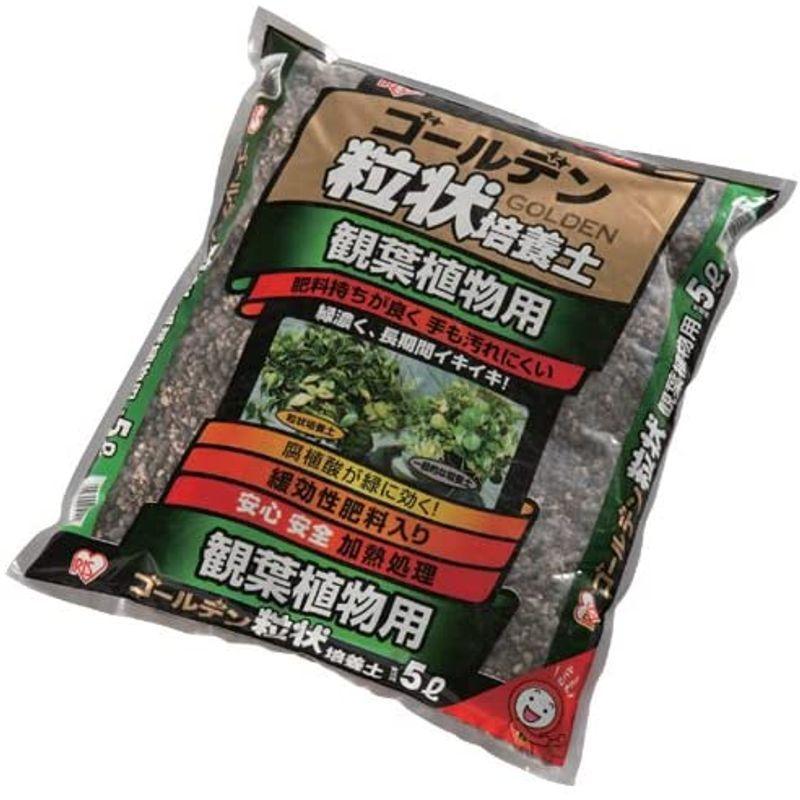 予約受付中 アイリスオーヤマ 培養土 ゴールデン粒状培養土 観葉植物用 5l Mc Taichi Com