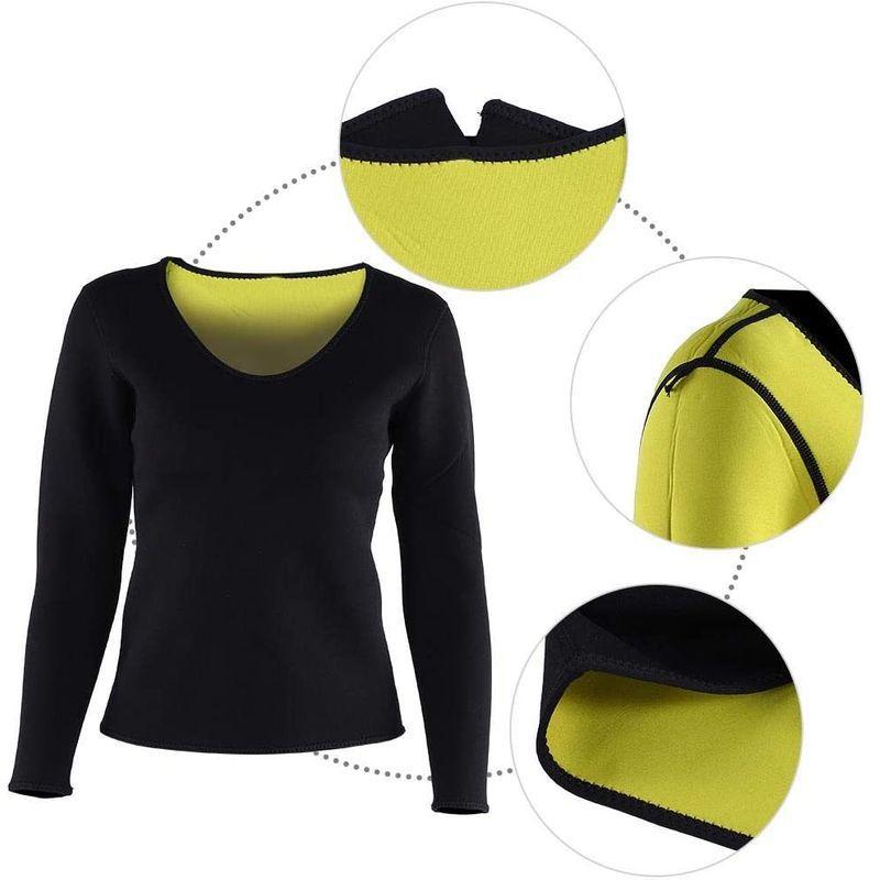 公式 ダイエットウエア サポーター 女性用 ダイエットウェア スポーツシャツ サウナスーツ ウェットスーツ 発汗保温 脂肪燃焼 サウナ効果 ランニング フィットネス エクササイ Www Threeriversofs Com